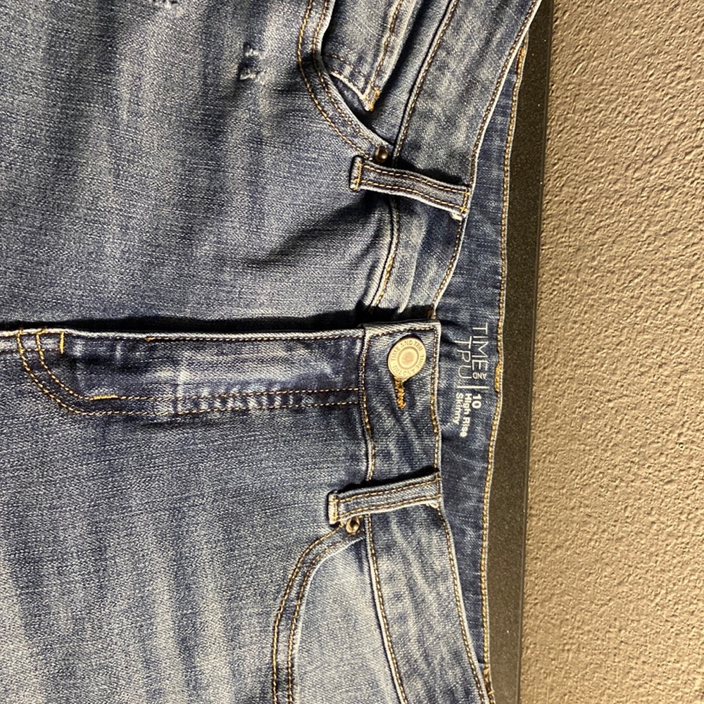 Time and Tru High Rise Skinny Jeans